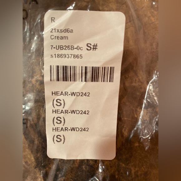 Heartloom knit dress , Small, Cream - Picture 6 of 6